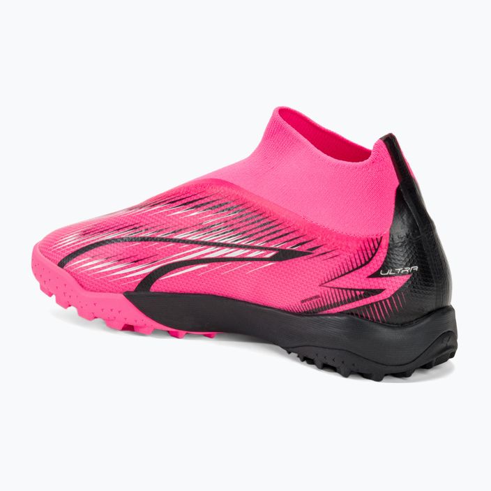 PUMA Ultra Match + LL TT scarpe da calcio rosa velenoso/puma bianco/puma nero 3