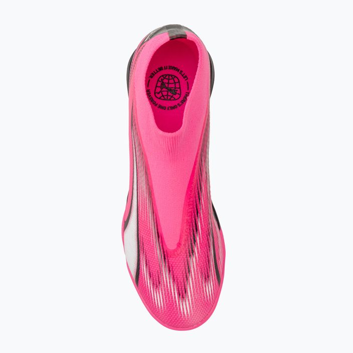 PUMA Ultra Match + LL TT scarpe da calcio rosa velenoso/puma bianco/puma nero 5