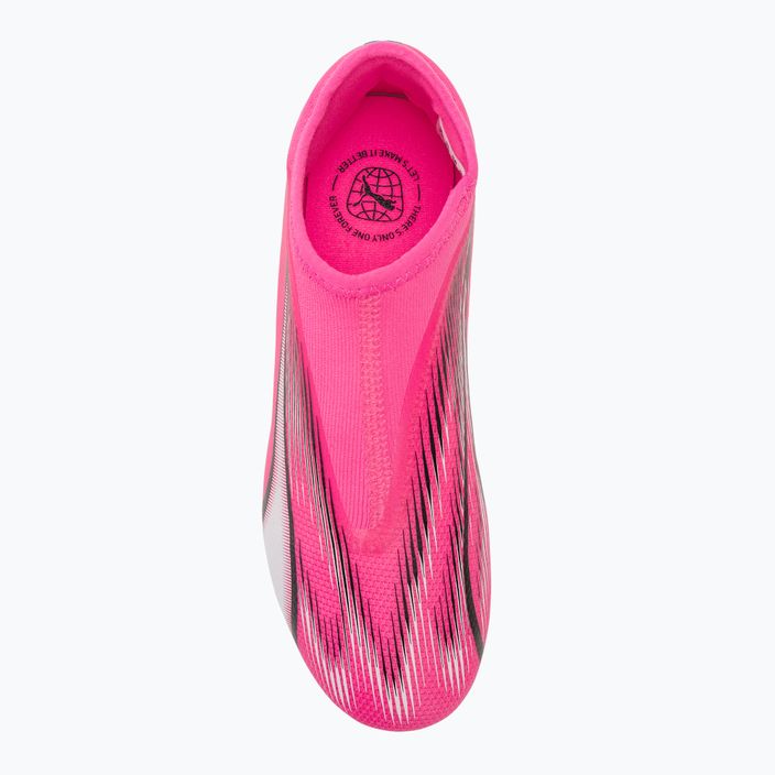 PUMA Ultra Match LL FG/AG Jr scarpe da calcio rosa veleno/puma bianco/puma nero per bambini 5