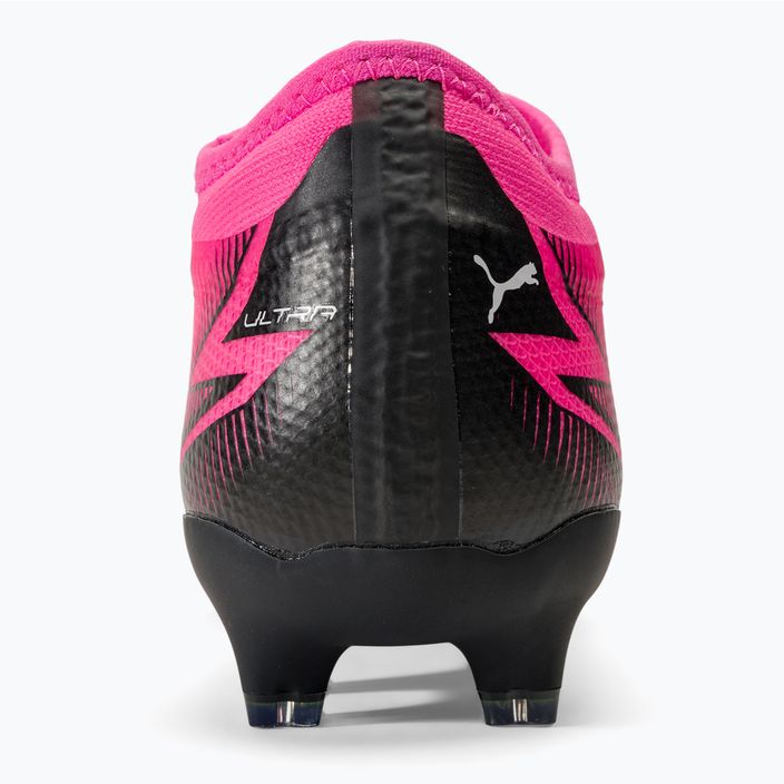 PUMA Ultra Match LL FG/AG Jr scarpe da calcio rosa veleno/puma bianco/puma nero per bambini 6