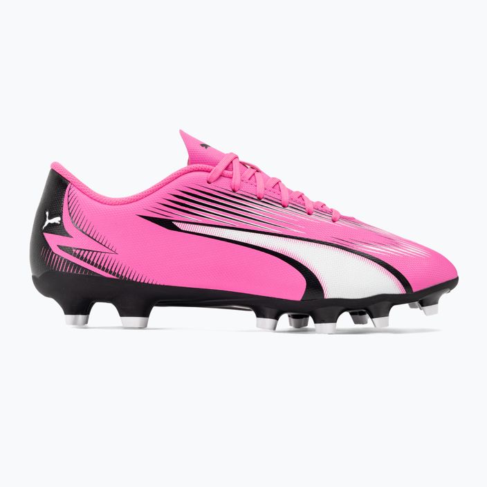 PUMA Ultra Play FG/AG scarpe da calcio rosa veleno/puma bianco/puma nero 2