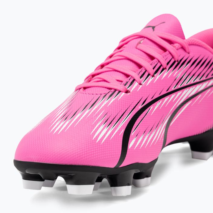 PUMA Ultra Play FG/AG scarpe da calcio rosa veleno/puma bianco/puma nero 7