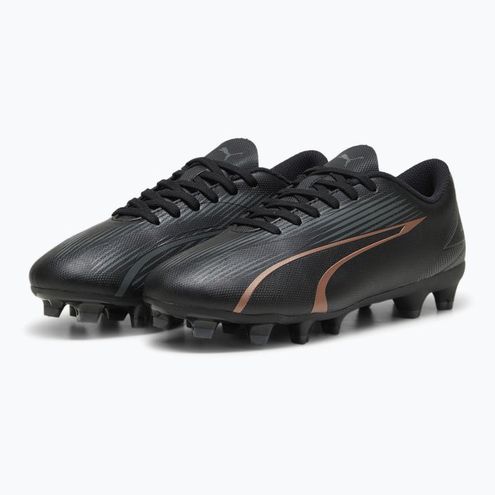 PUMA Ultra Play FG/AG Jr scarpe da calcio per bambini puma nero/rame rosa 10