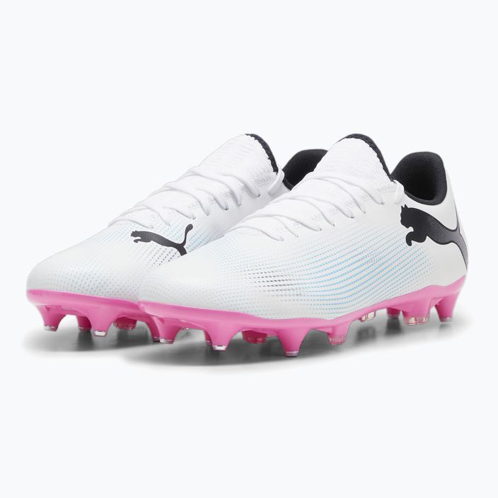 PUMA Future 7 Play MxSG scarpe da calcio puma bianco/puma nero/rosa 10