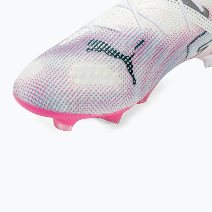 PUMA Future 7 Ultimate FG/AG scarpe da calcio puma bianco/puma nero/rosa 7