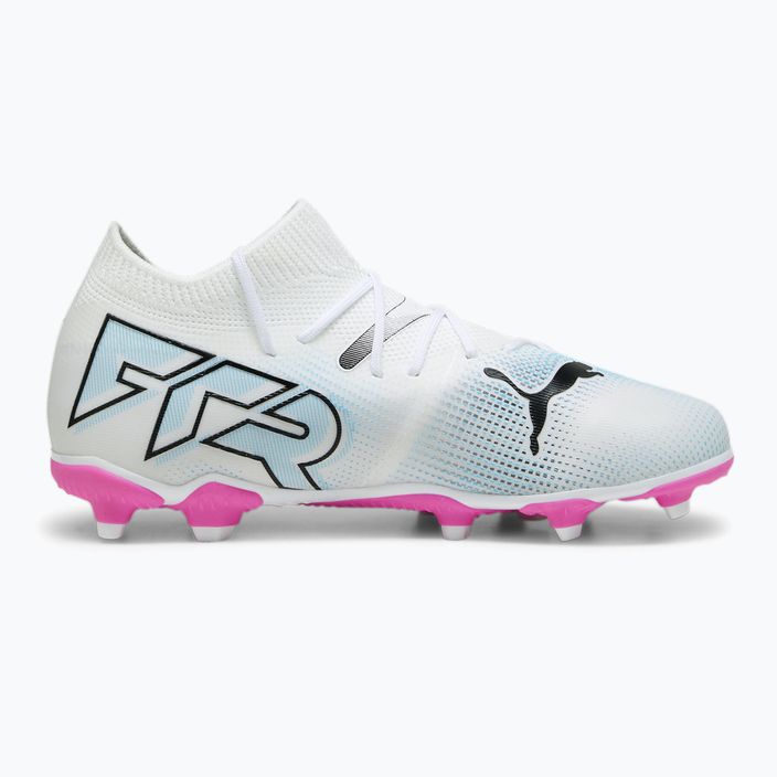 PUMA Future 7 Match FG/AG scarpe da calcio per bambini puma bianco/puma nero/rosa 9