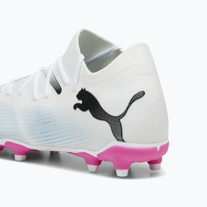 PUMA Future 7 Match FG/AG scarpe da calcio per bambini puma bianco/puma nero/rosa 13