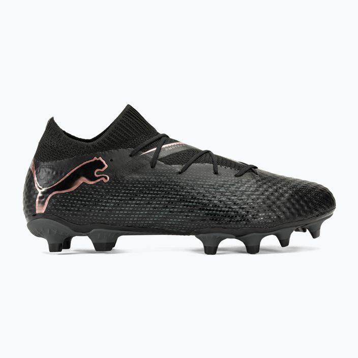 PUMA Future 7 Pro FG/AG scarpe da calcio puma nero/rame rosa 2