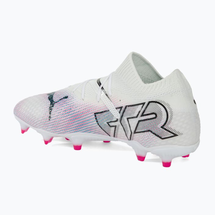 PUMA Future 7 Pro FG/AG scarpe da calcio puma bianco/puma nero/rosa 3
