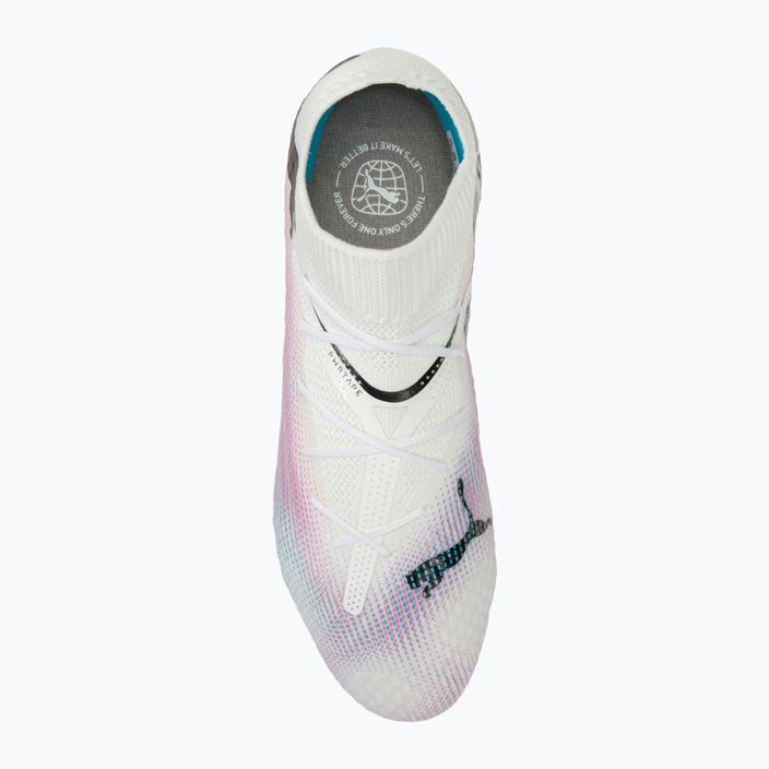 PUMA Future 7 Pro FG/AG scarpe da calcio puma bianco/puma nero/rosa 5