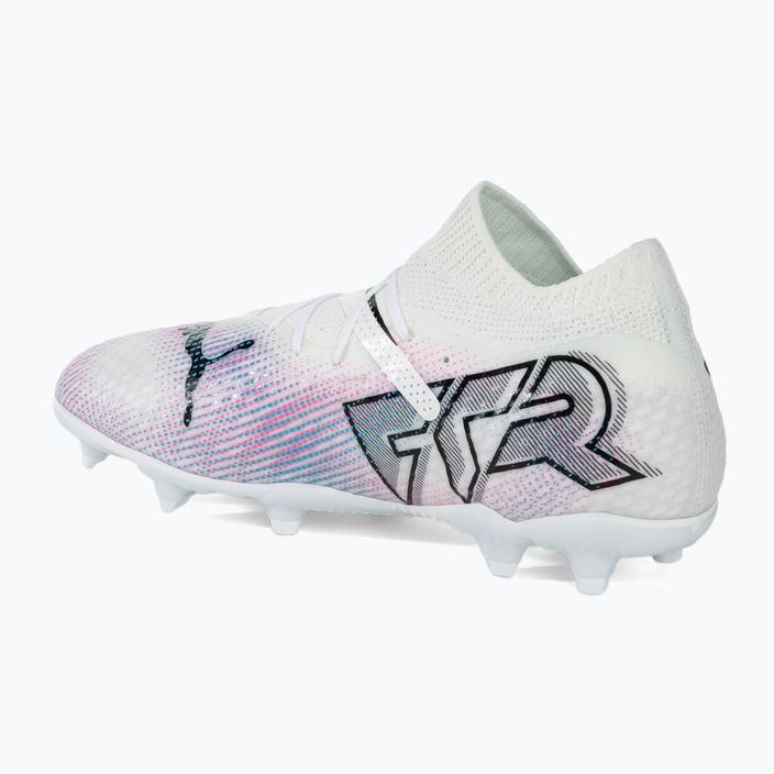 PUMA Future 7 Pro FG/AG Jr scarpe da calcio puma bianco/puma nero/rosa 3