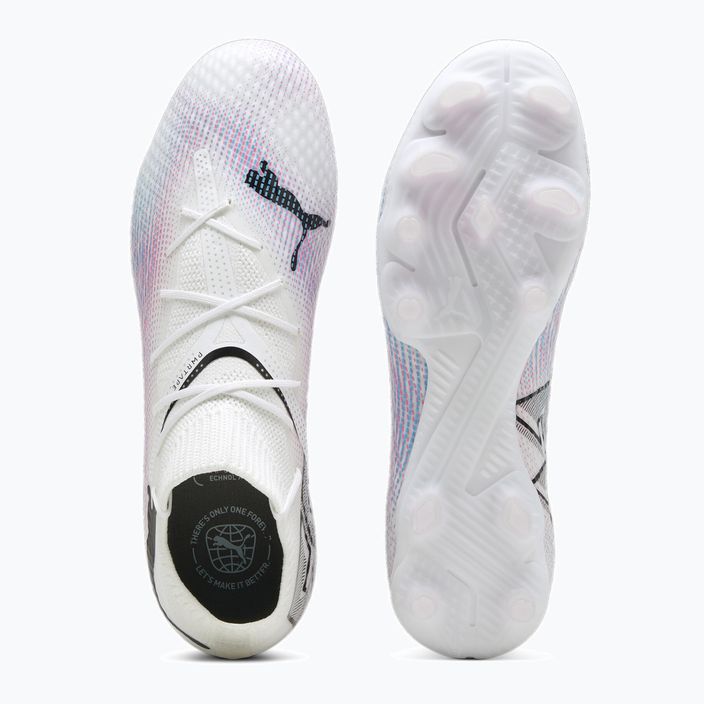 PUMA Future 7 Pro FG/AG Jr scarpe da calcio puma bianco/puma nero/rosa 11