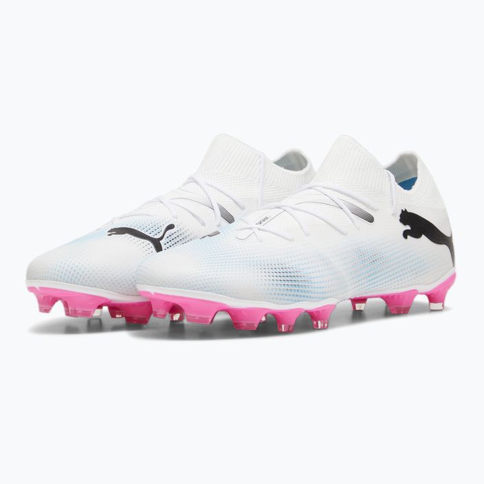 PUMA Future 7 Match FG/AG scarpe da calcio puma bianco/puma nero/rosa 10