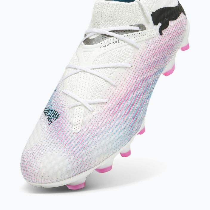 PUMA Future 7 Pro+ FG/AG scarpe da calcio puma bianco/puma nero/rosa 12
