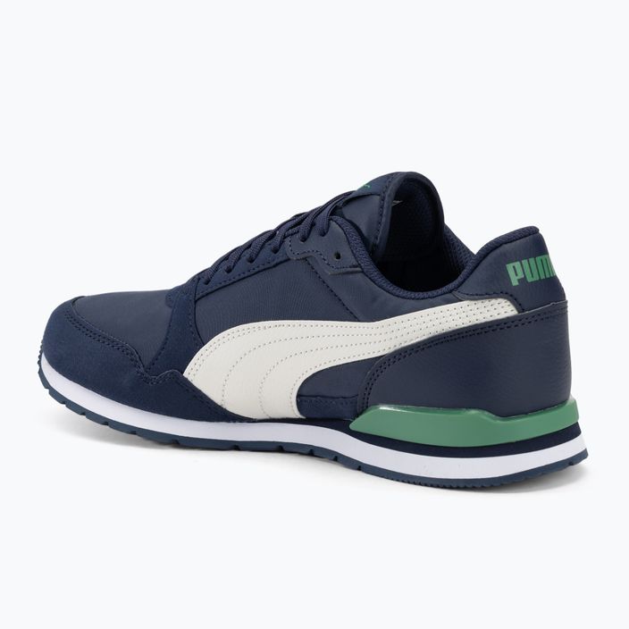 PUMA ST Runner v3 NL scarpe puma navy/grigio vapore/verde archivio/puma bianco 3