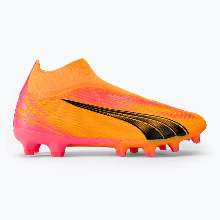 PUMA Ultra Match+ LL Fg/Ag sunset glow/puma nero/sun stream scarpe da calcio 2