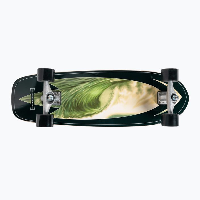 Surfskate skateboard Carver CX Raw 31.25" Super Slab 2021 Complete nero/giallo C1012011099