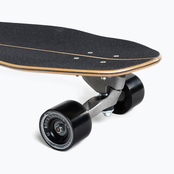 Surfskate skateboard Carver CX Raw 31.25" Super Slab 2021 Complete nero/giallo C1012011099 7
