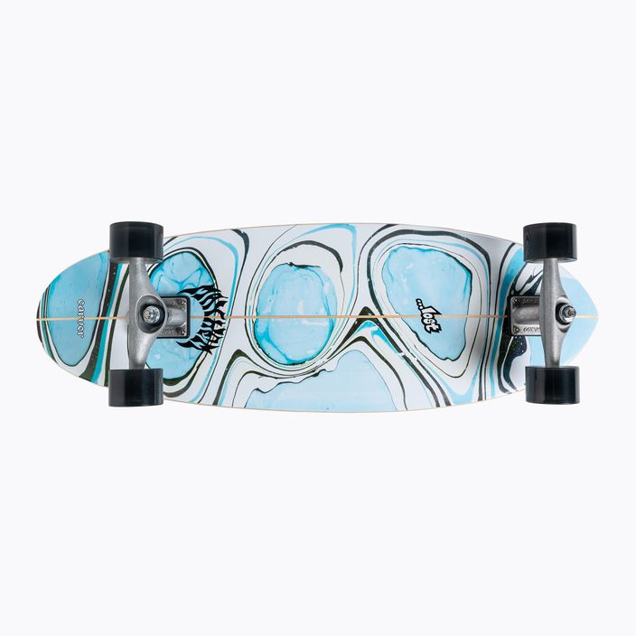 Surfskate skateboard Carver Lost CX Raw 32" Quiver Killer 2021 Complete blu e bianco L1012011107
