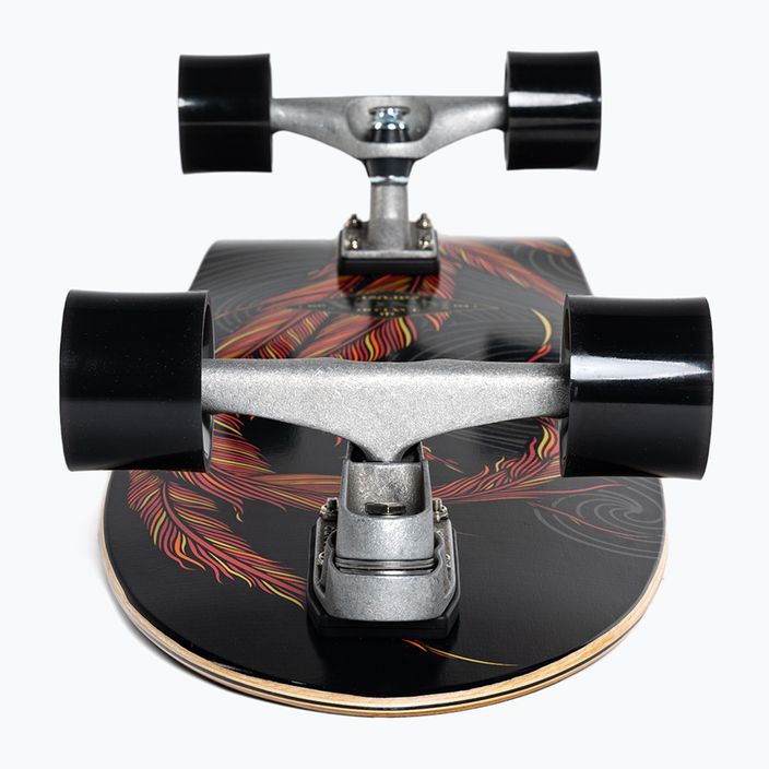Surfskate skateboard Carver C7 Raw 31.25" Knox Phoenix 2022 Completo nero e rosso C1013011133 5