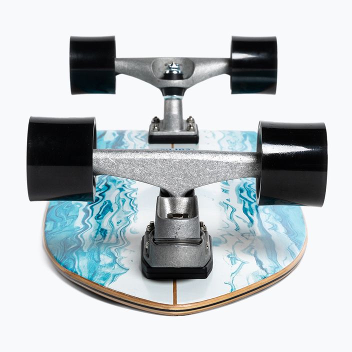 Surfskate skateboard Carver C7 Raw 31" Resina 2022 Completo blu e bianco C1013011135 5