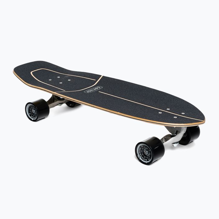 Surfskate skateboard Carver CX Raw 30.25" Firefly 2022 Completo arancio e bianco C1012011136 2