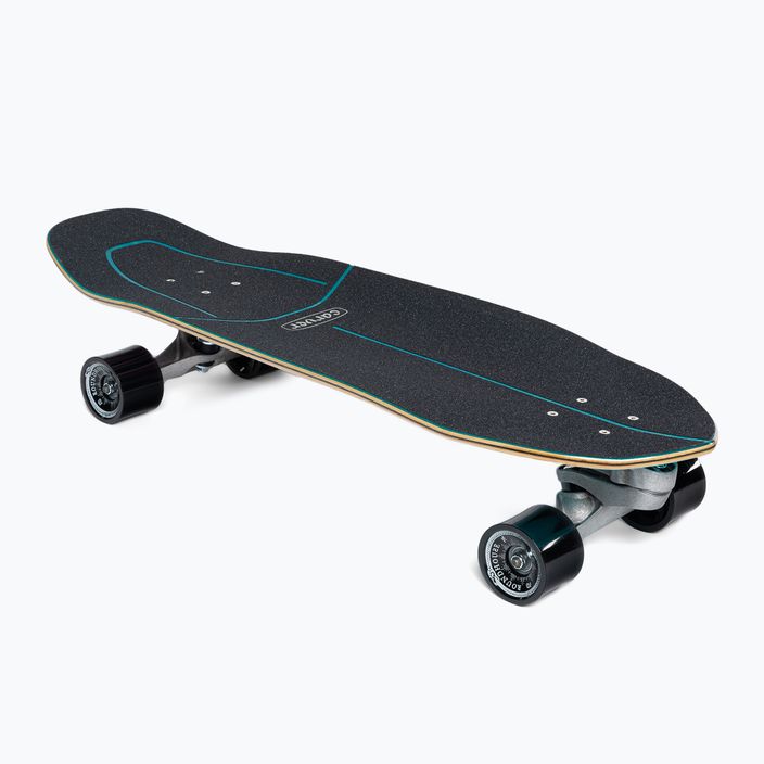 Surfskate skateboard Carver C7 Raw 31" JOB Blue Tiger 2022 Completo blu e rosa C1013011140 2