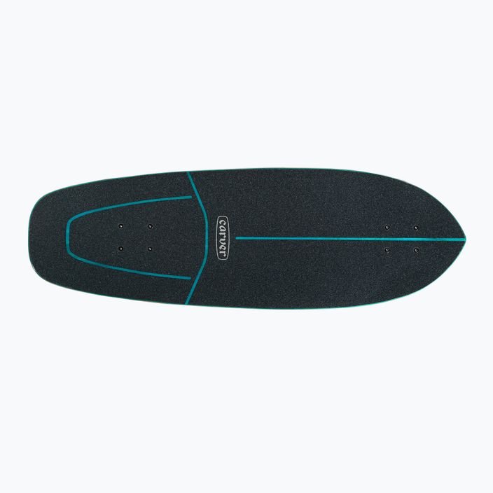 Surfskate skateboard Carver C7 Raw 31" JOB Blue Tiger 2022 Completo blu e rosa C1013011140 4