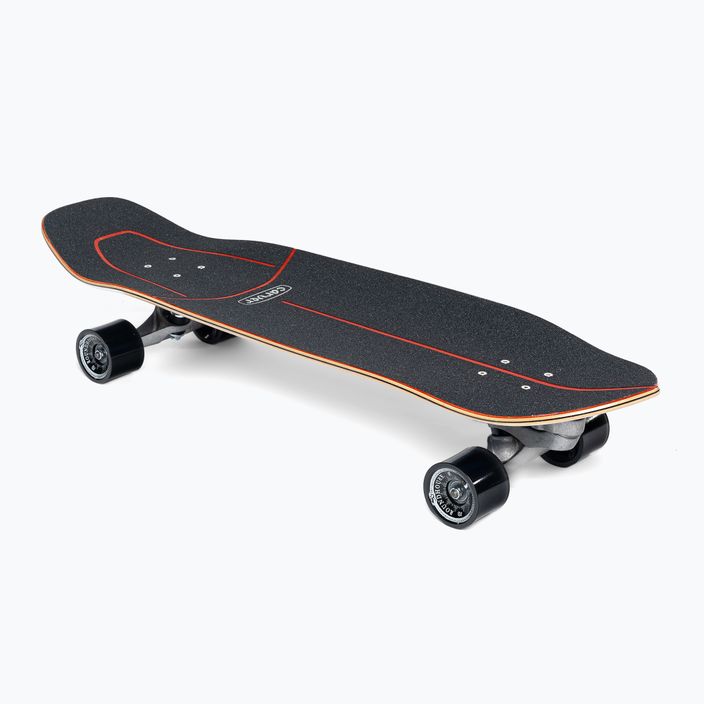 Surfskate skateboard Carver C7 Raw 34" Kai Dragon 2022 Completo blu e rosso C1013011143 2