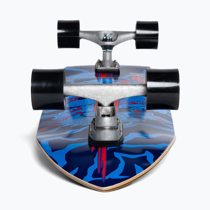 Surfskate skateboard Carver C7 Raw 34" Kai Dragon 2022 Completo blu e rosso C1013011143 5