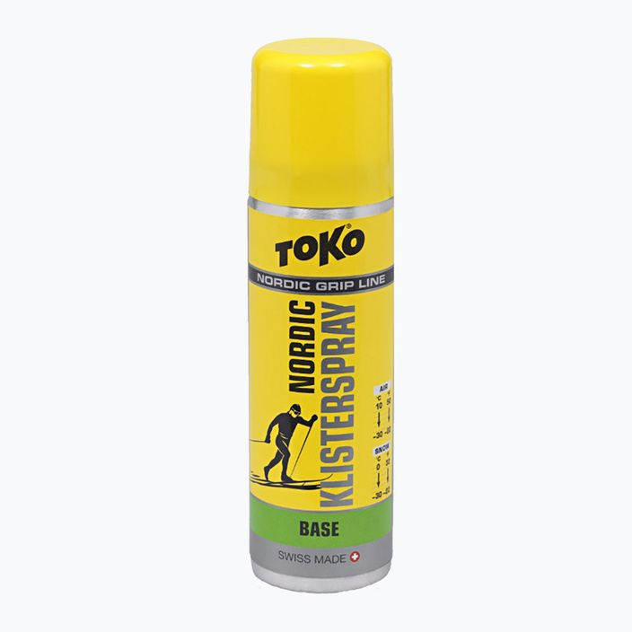 TOKO Nordic Klister Spray Base Verde 70 ml lubrificante per sci di fondo