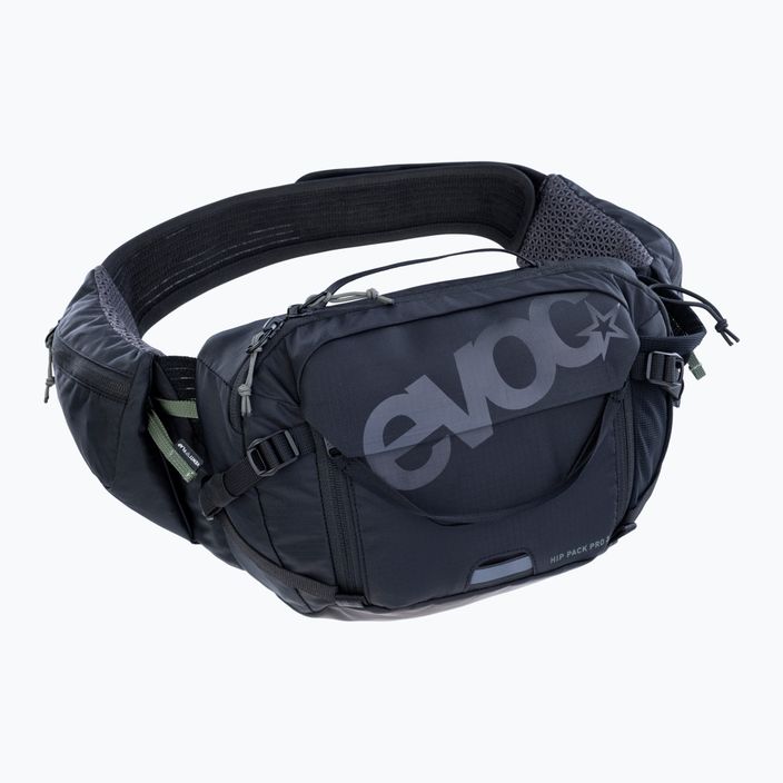 EVOC Hip Pack Pro 3 l bicicletta con serbatoio da 1,5 l nero