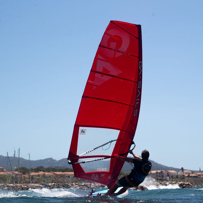 GA Sails Vela da windsurf rosso cosmico 3