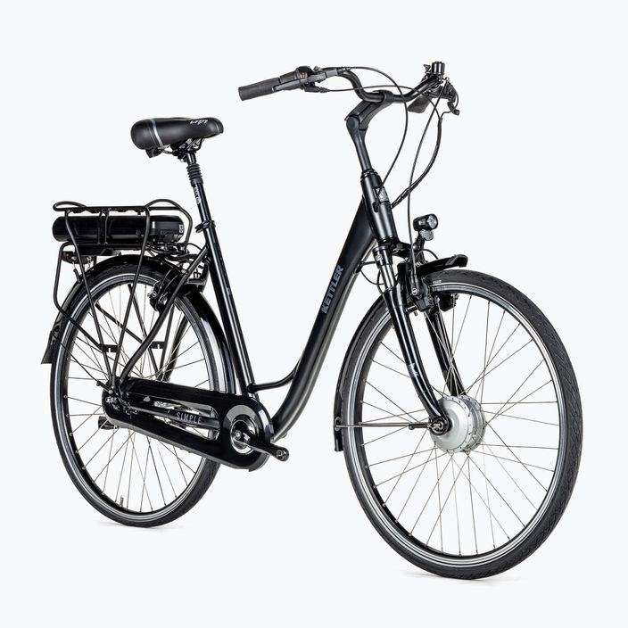 KETTLER Ebike Simple 7G nero bicicletta elettrica 2
