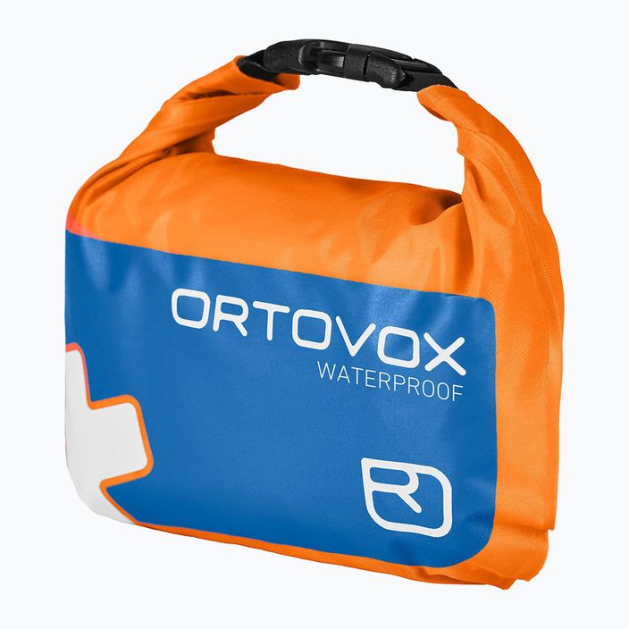 ORTOVOX Primo soccorso da viaggio impermeabile arancione shocking 3