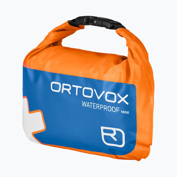 ORTOVOX Kit di pronto soccorso da viaggio impermeabile Mini shocking arancione