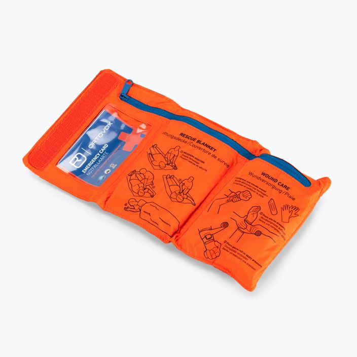 ORTOVOX First Aid Roll Doc Mini kit di pronto soccorso da viaggio arancione shocking 2