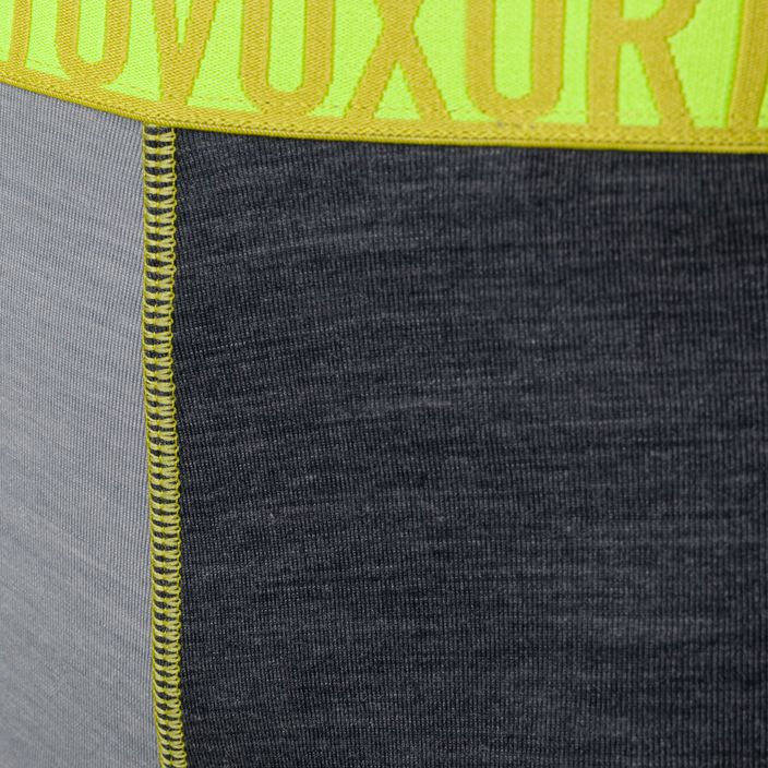 Boxer termici da uomo ORTOVOX 150 Essential Trunks in misto grigio 3