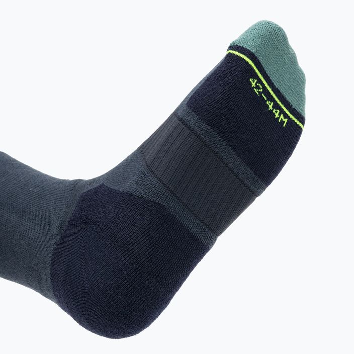 Calze da sci da uomo ORTOVOX Freeride Long Socks Cozy nero acciaio 6
