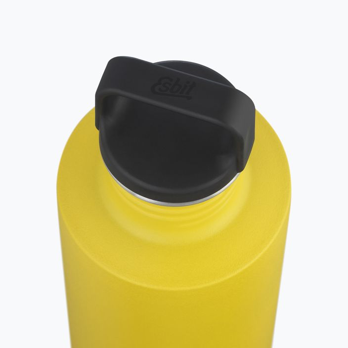 Esbit Sculptor Bottiglia in acciaio inox 750 ml giallo sole 2
