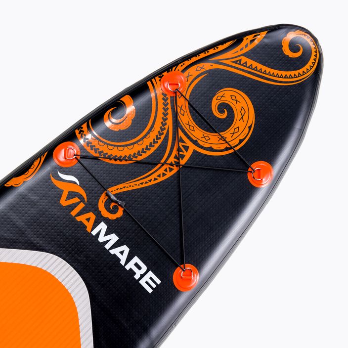 Tavola da SUP Viamare 330 S octopus arancione/nero 7