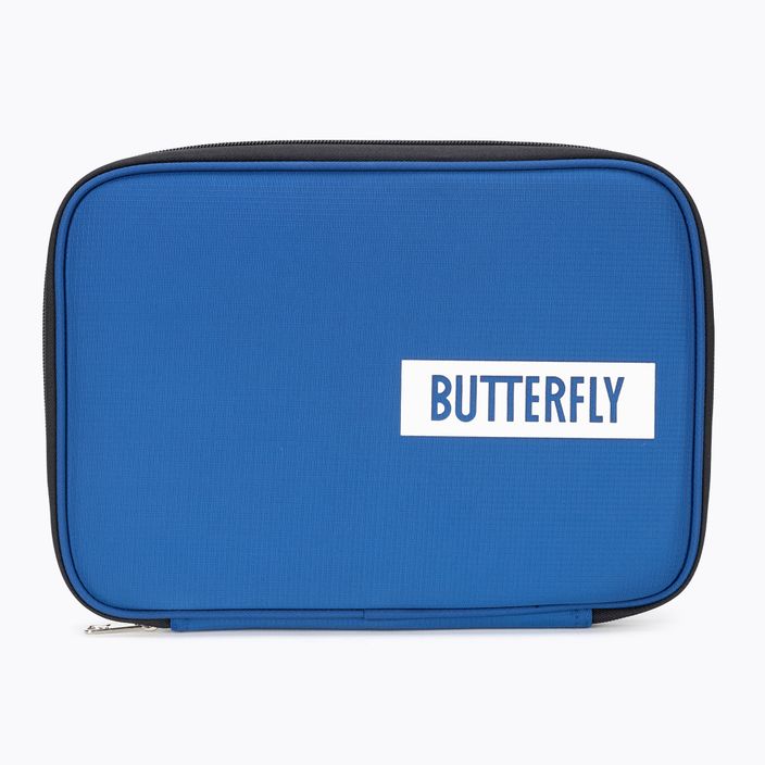 Copri racchetta da ping pong rettangolo blu con logo Butterfly