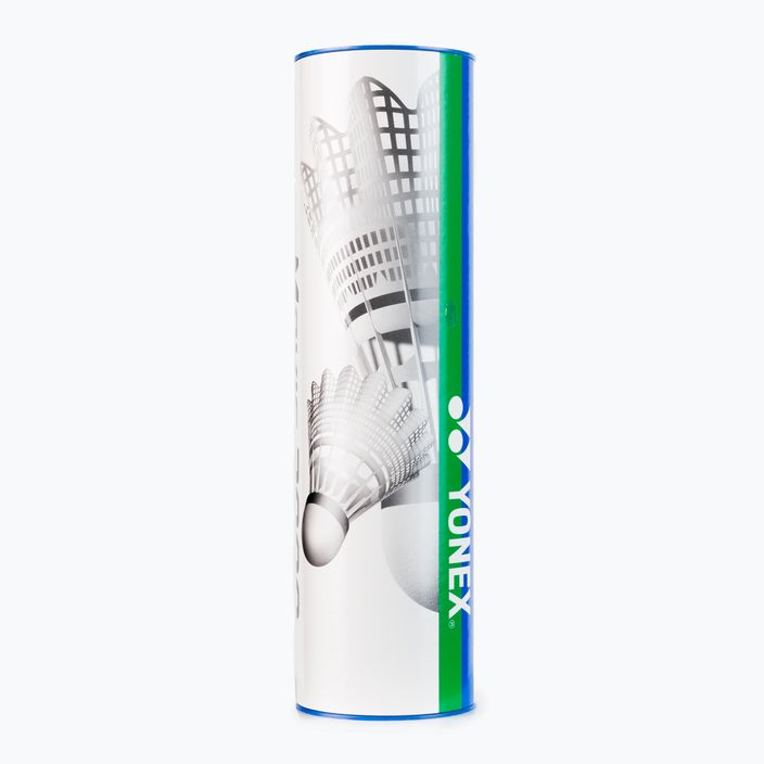 YONEX volani da badminton Mavis 2000 medio 6 pezzi bianco.