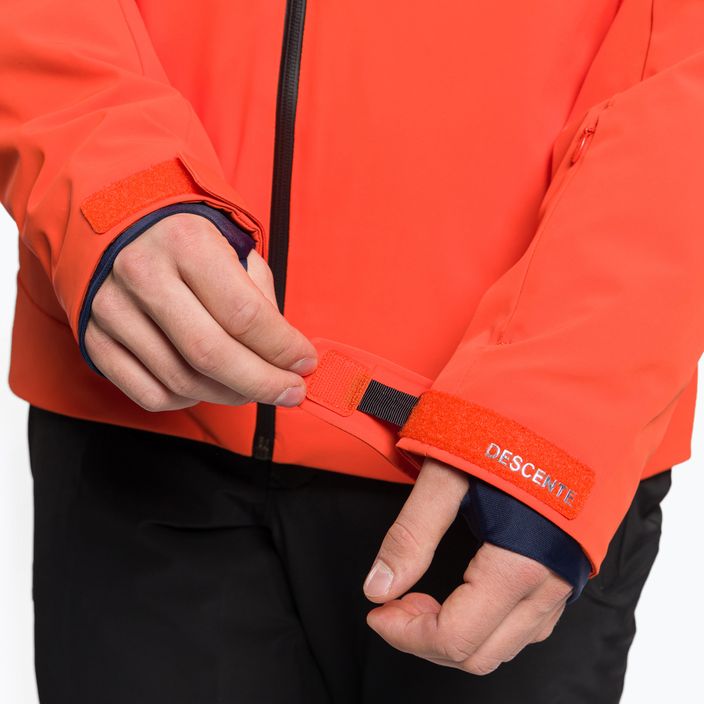 Giacca da sci Descente Josh momiji arancione da uomo 9