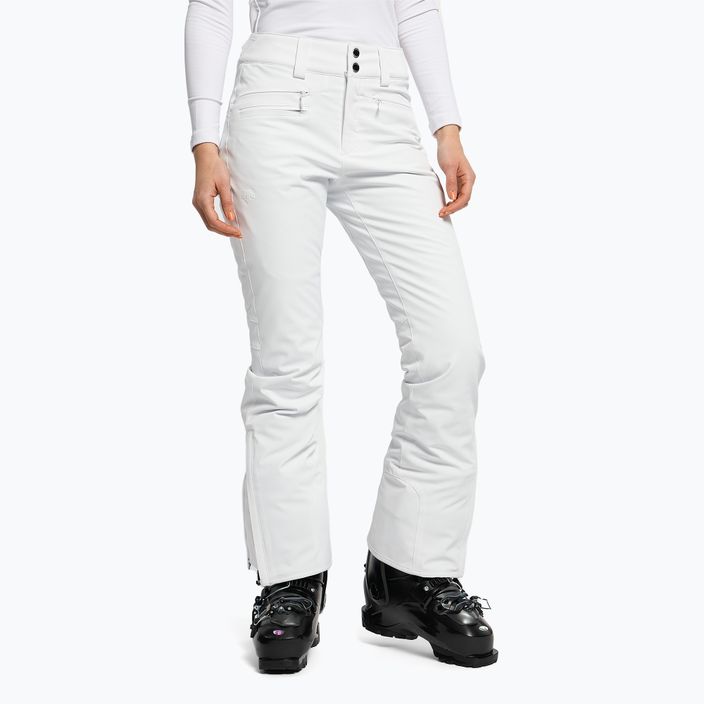 Pantaloni da sci da donna Descente Nina super white
