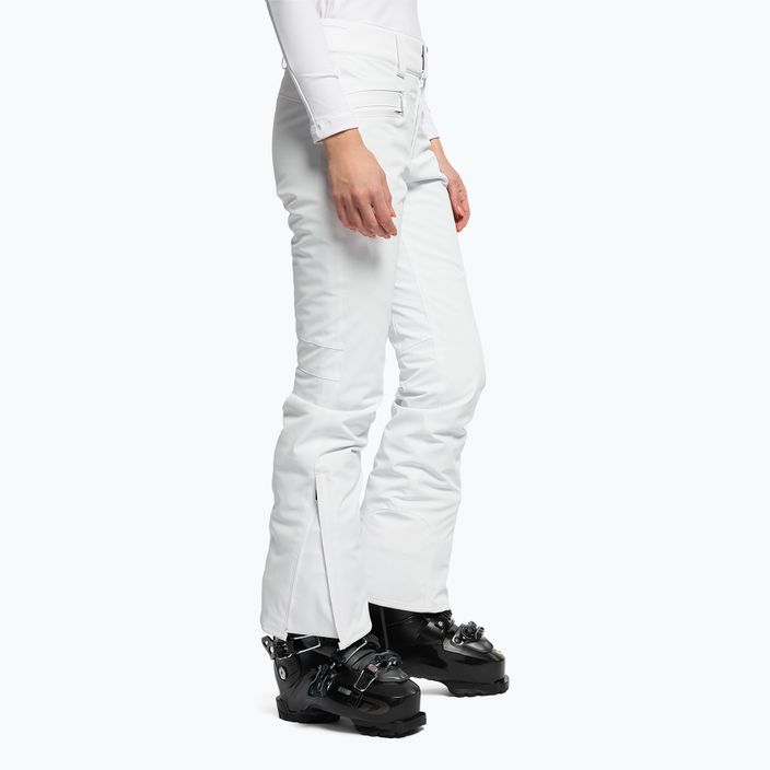 Pantaloni da sci da donna Descente Nina super white 3