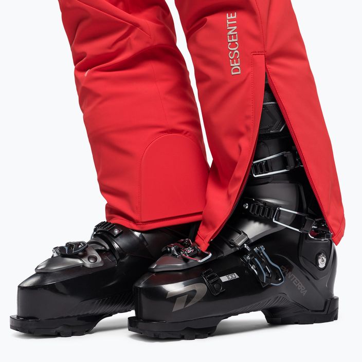 Pantaloni da sci da uomo Descente Swiss electric red 10