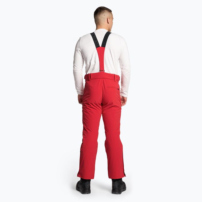 Pantaloni da sci da uomo Descente Swiss electric red 2