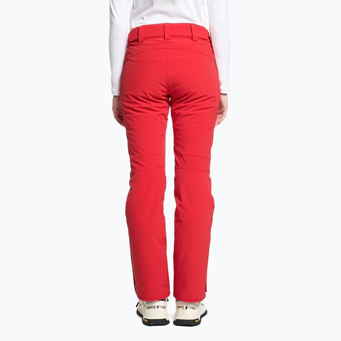 Pantaloni da sci donna Descente Nina Insulated rosso elettrico 2