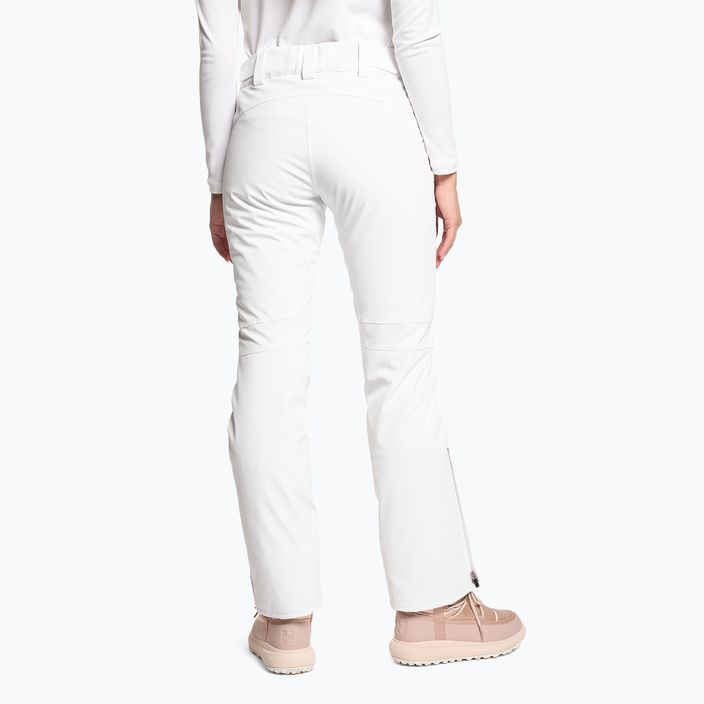 Pantaloni da sci da donna Descente Nina Insulated super white 2